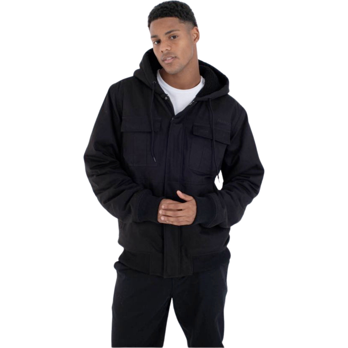2026 Hurley Mens Surge 2.0 Jacket MJKEU00049 - Black